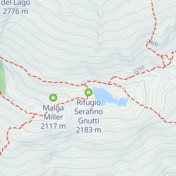 Map of Locale invernale