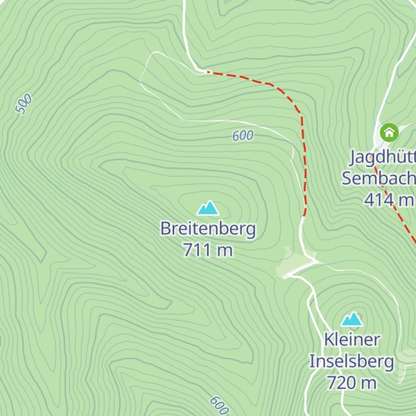 Map of Breitenberg