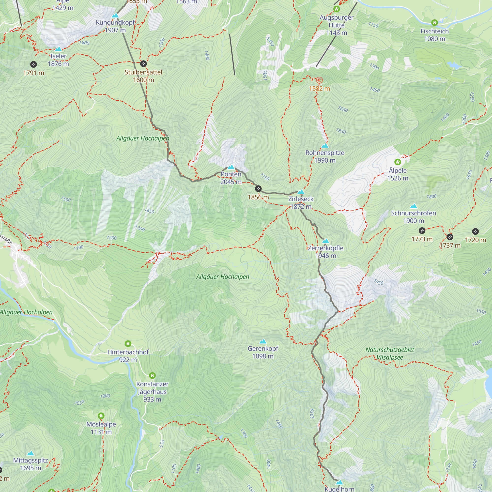 Willersalpe map