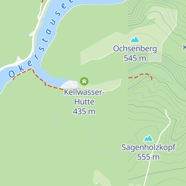 Map of Rabentalhütte