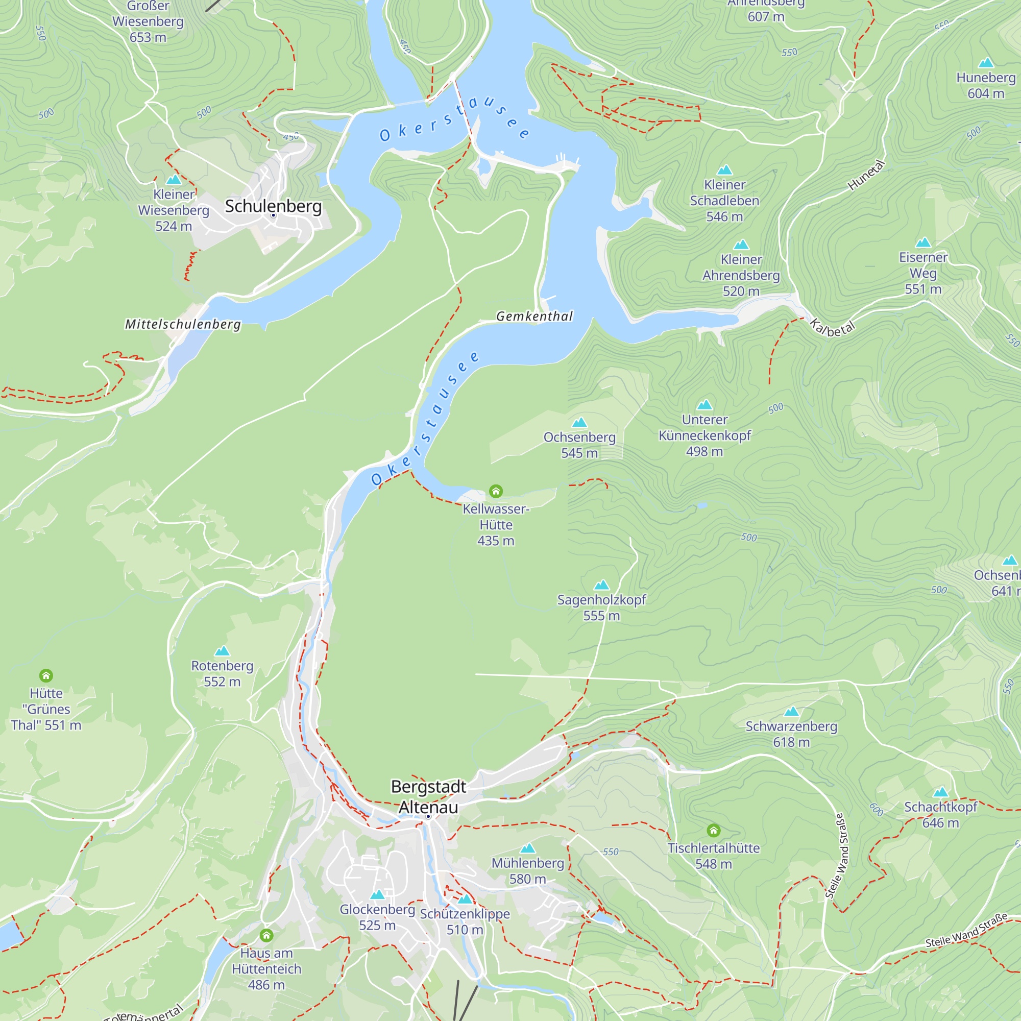 Rabentalhütte map