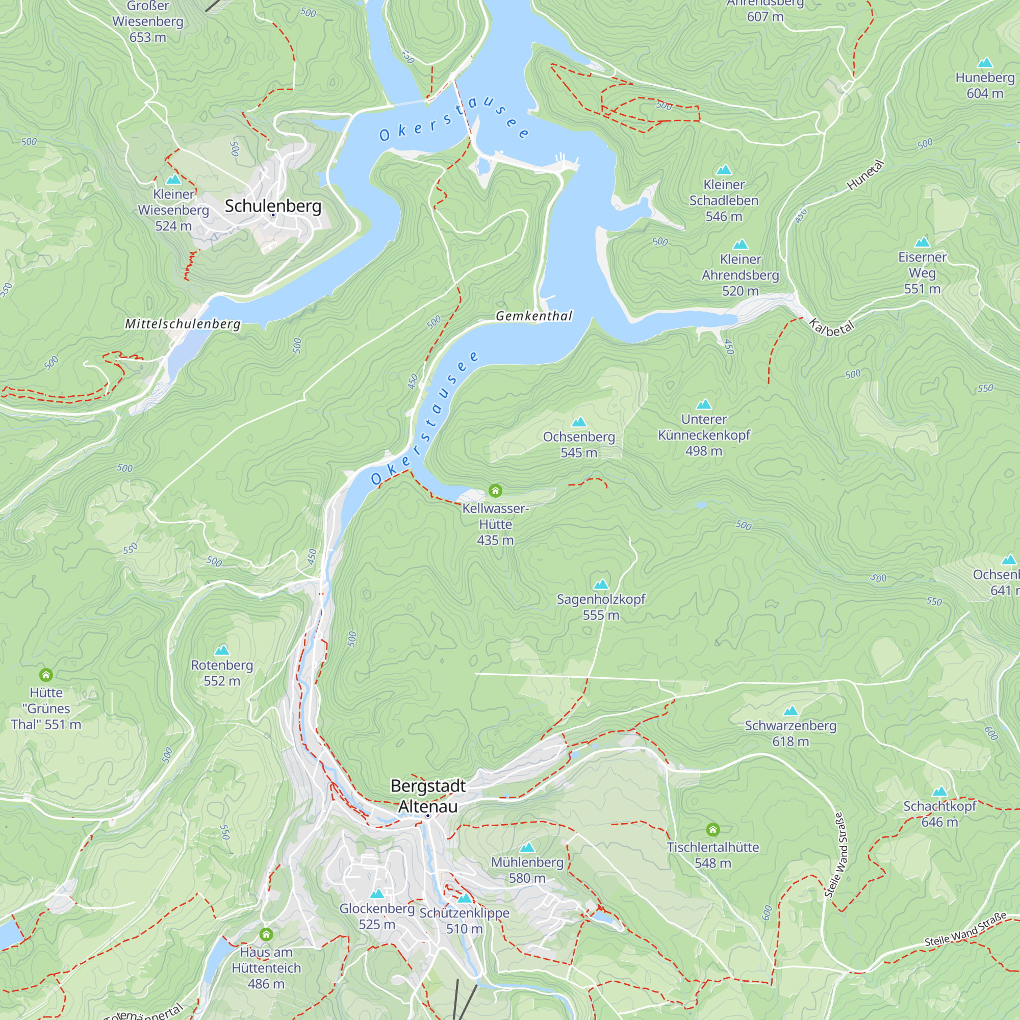 Rabentalhütte map