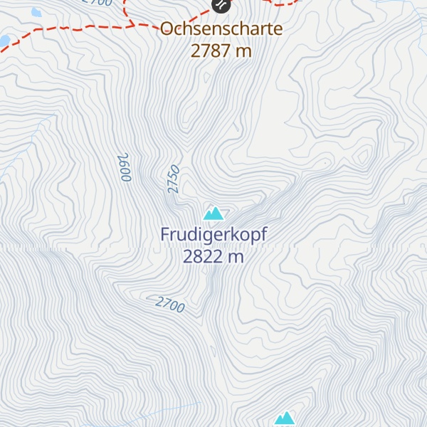 Map of Frudigerkopf