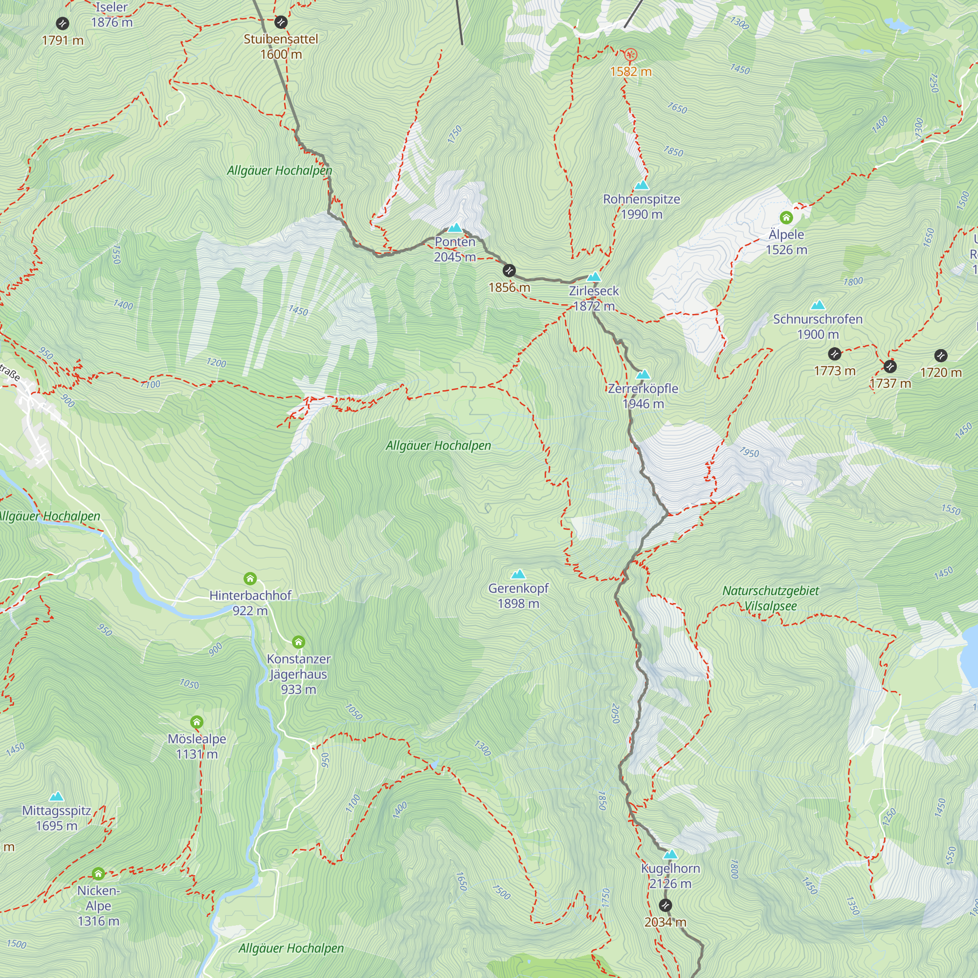 Älpele map