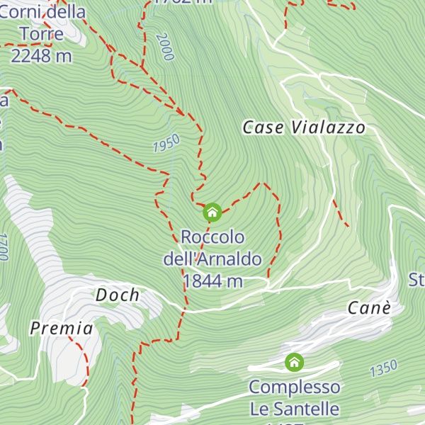 Map of Roccolo dell'Arnaldo