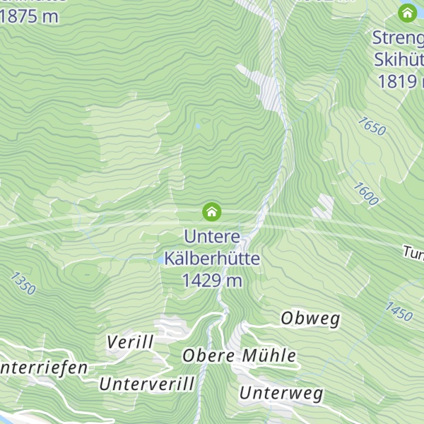 Map of Untere Kälberhütte