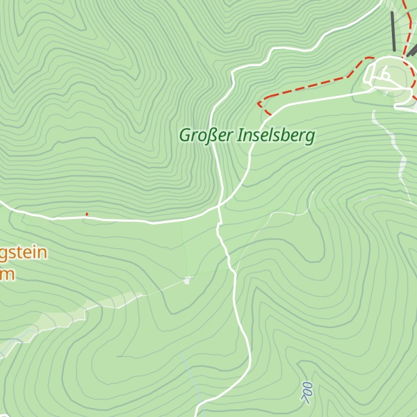 Map of Schutzhütte Venetianierstein