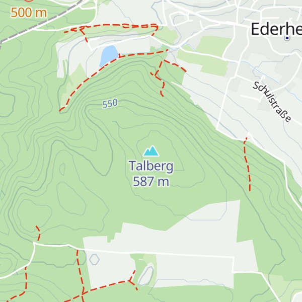 Map of Talberg