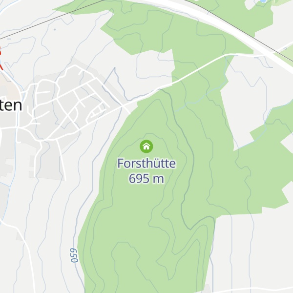 Map of Forsthütte