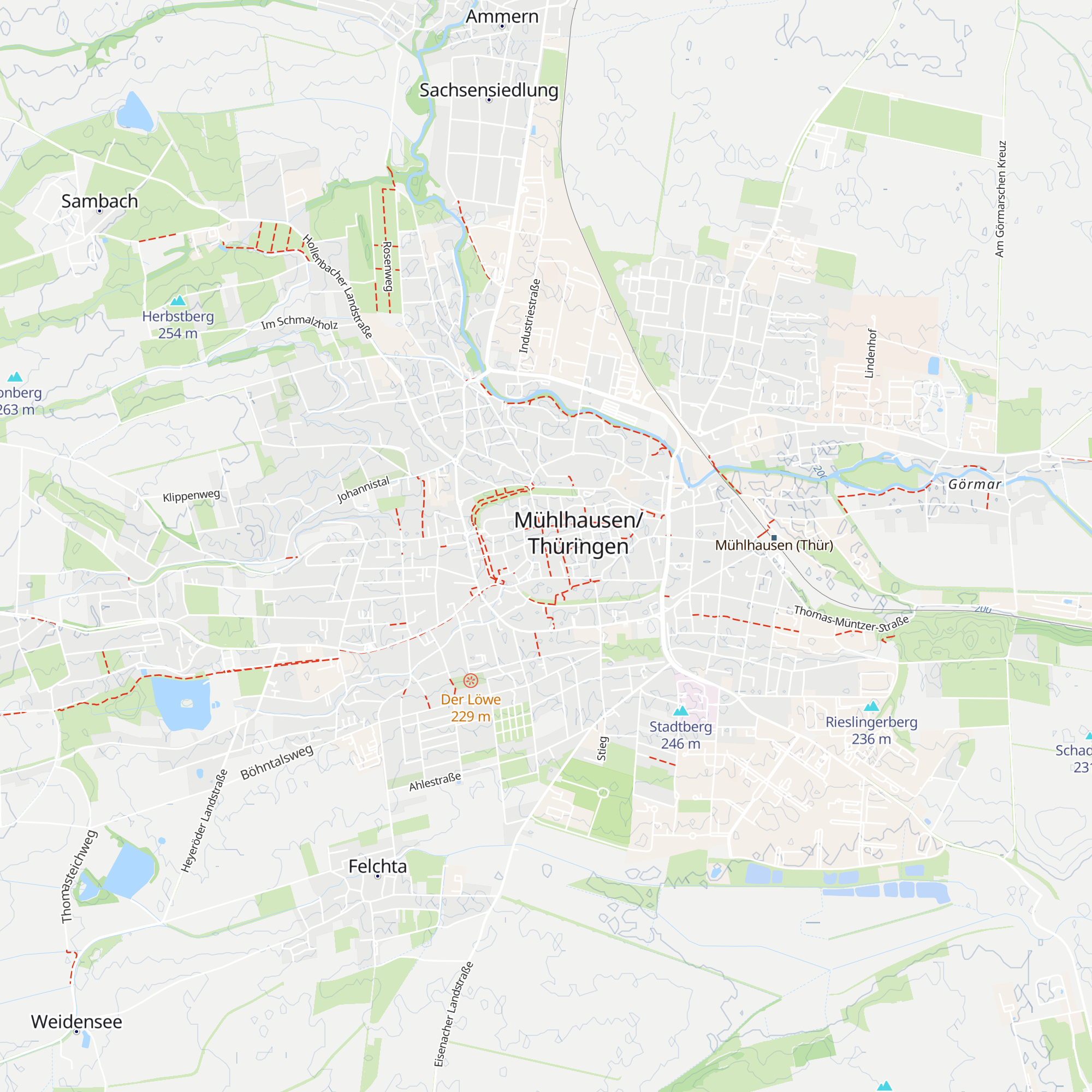 Tourist-Information map