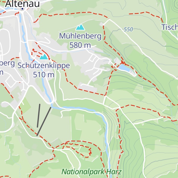 Map of Alte Harzhütte