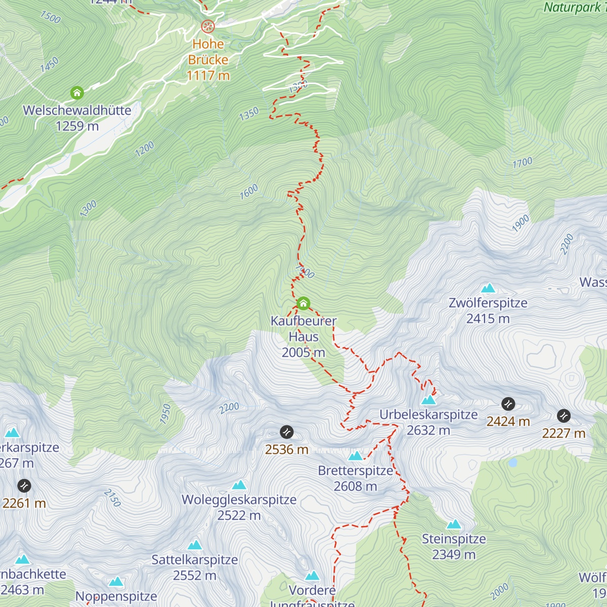 Kaufbeurer Haus map