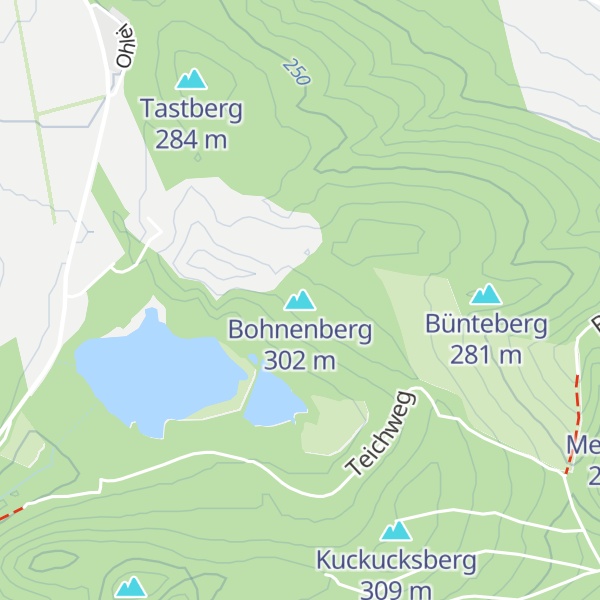 Map of Bohnenberg