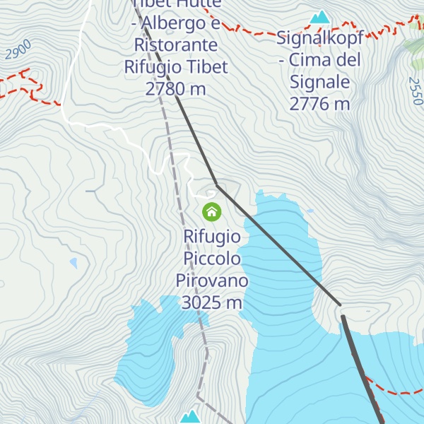 Map of Rifugio Piccolo Pirovano