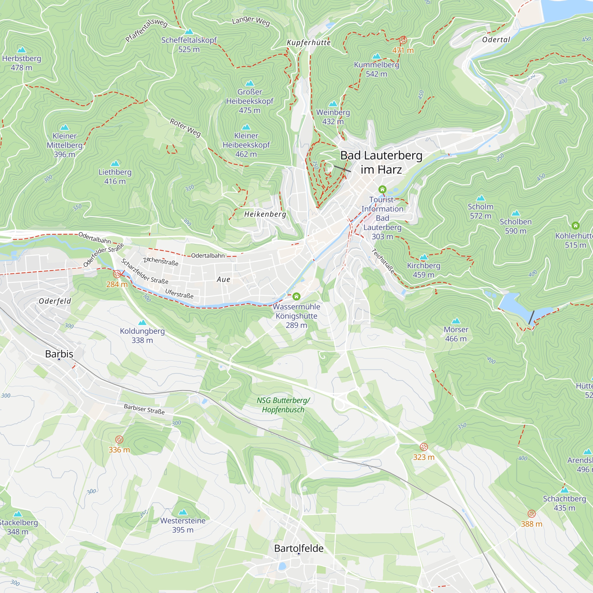 Wassermühle Königshütte map