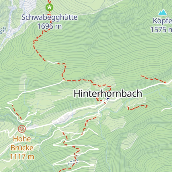 Map of Am Anger
