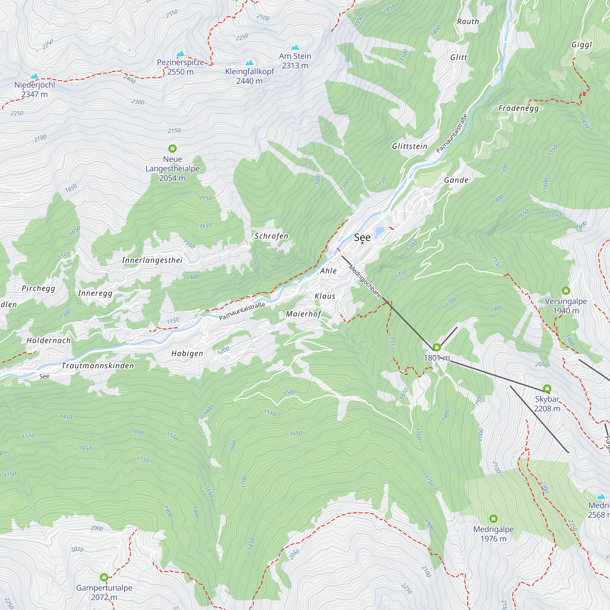 Aloisiahütte map
