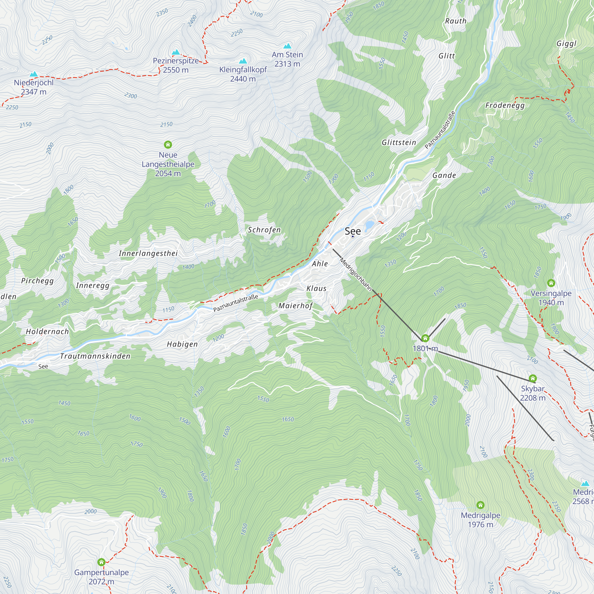 Aloisiahütte map