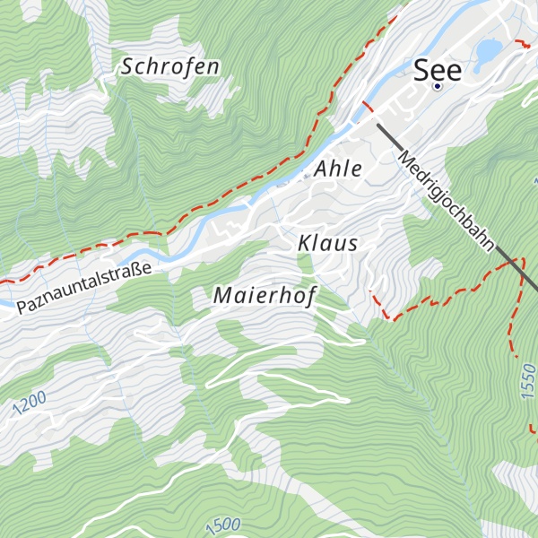 Map of Aloisiahütte