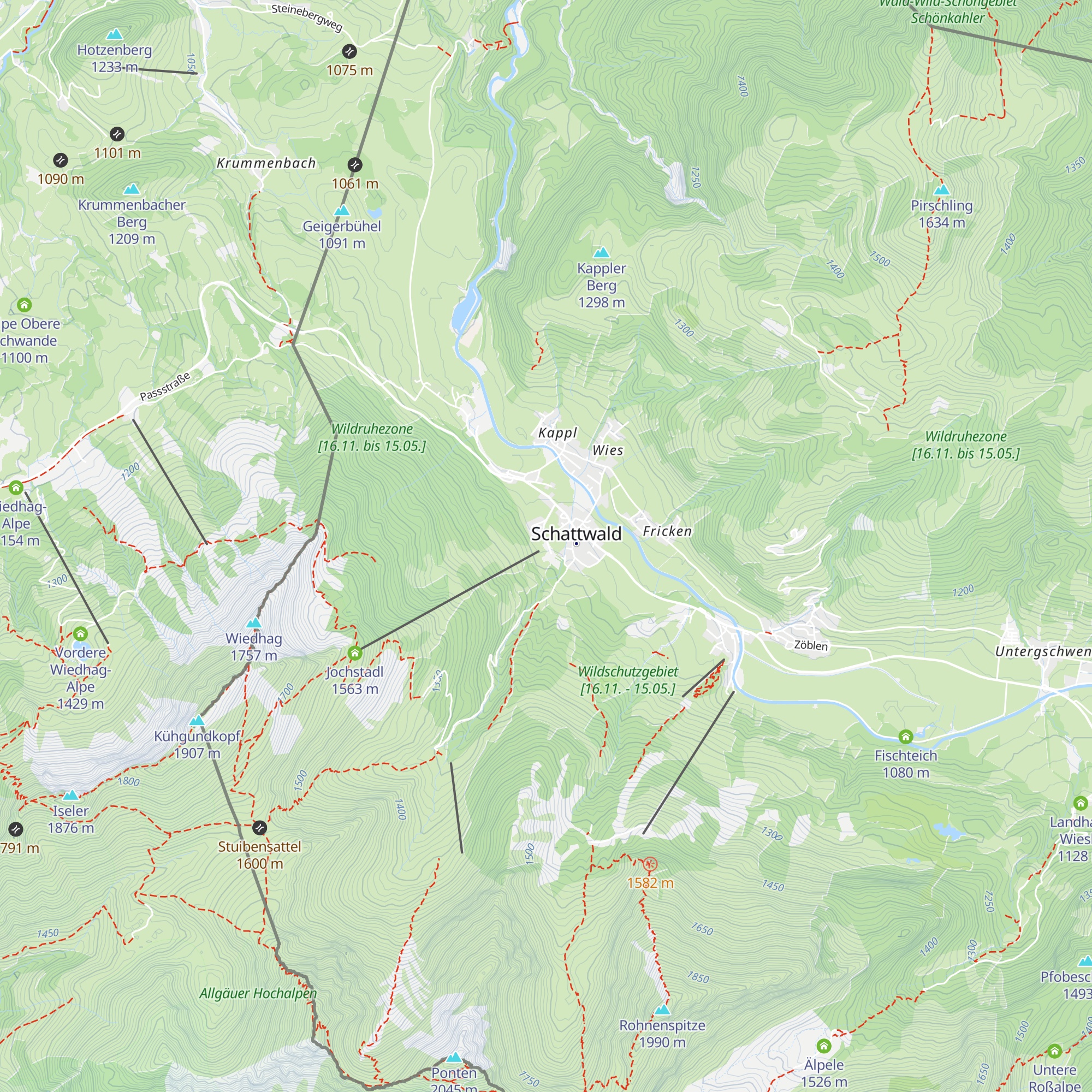 Sportlerstube map