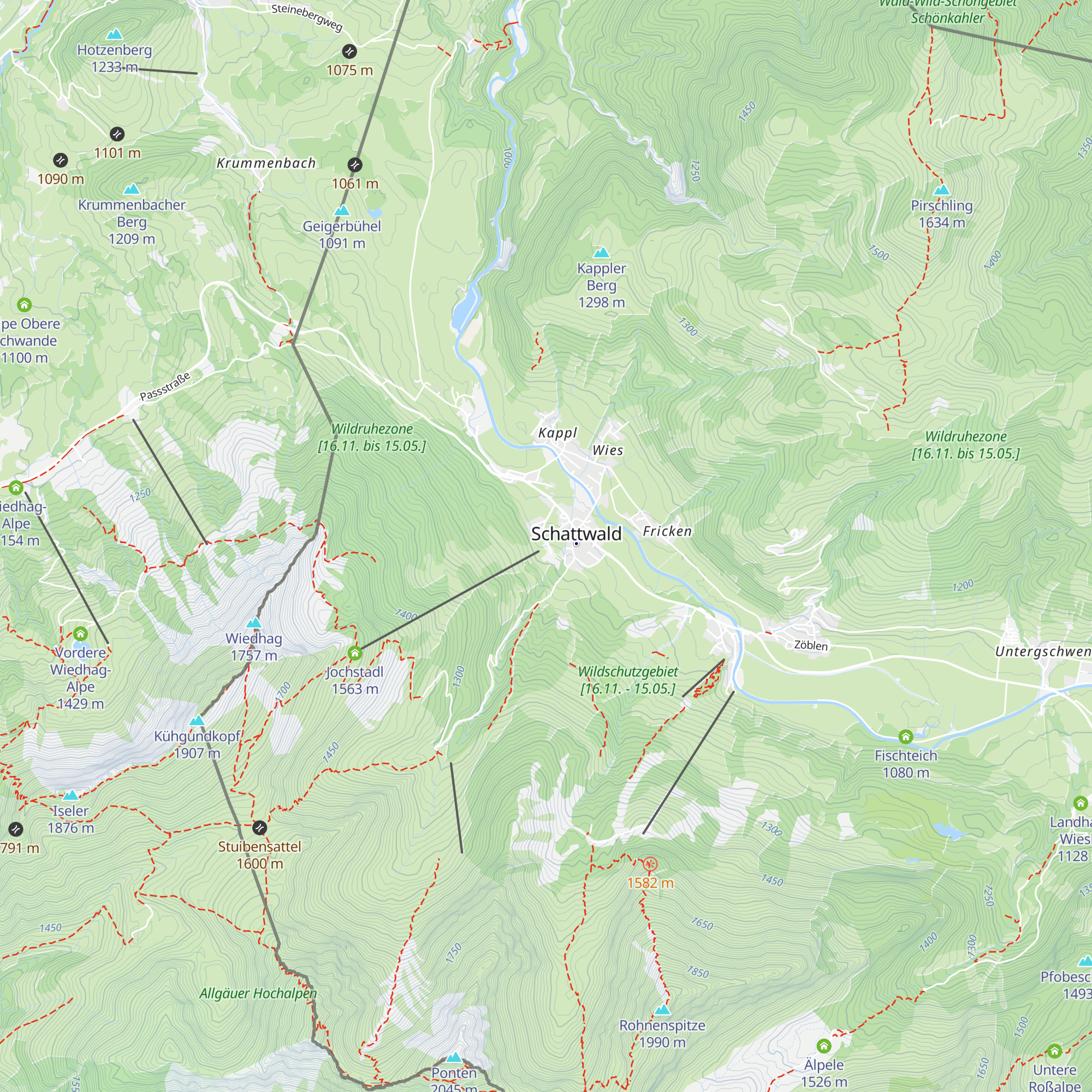 Sportlerstube map