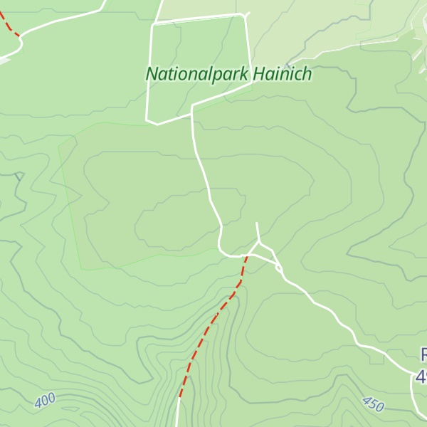 Map of Alter Berg (Hainich)