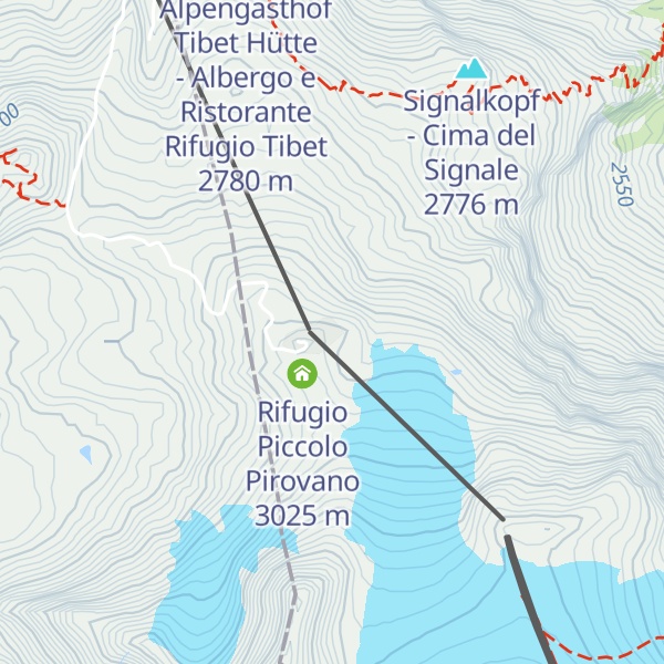 Map of Hotel Thöni 3000