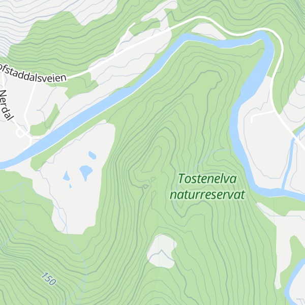 Map of Frukosthaugen