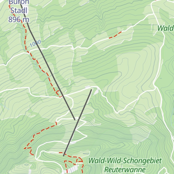 Map of Buronhütte