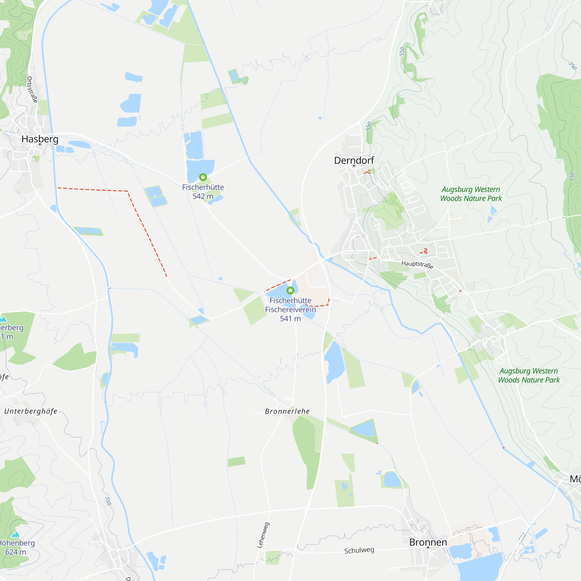 Fischerhütte Fischereiverein map