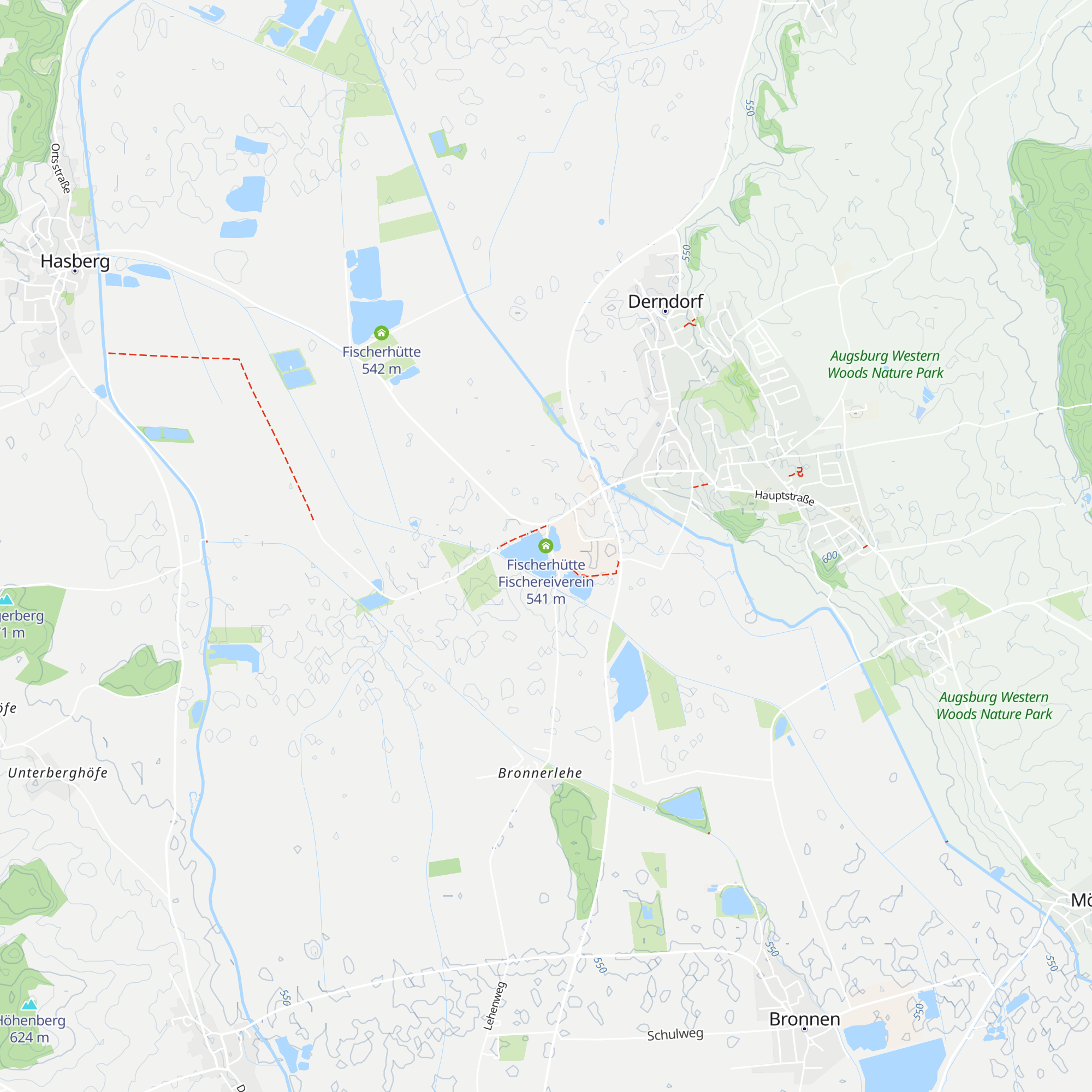 Fischerhütte Fischereiverein map
