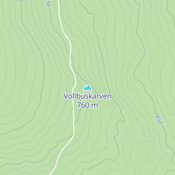 Map of Vollbuskarven