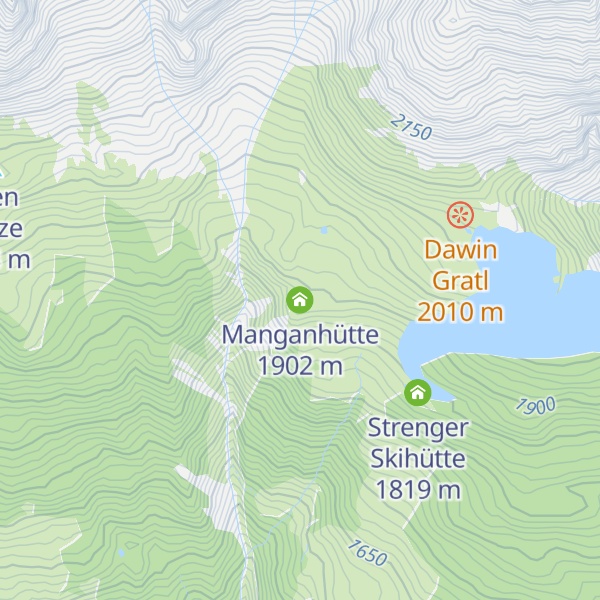 Map of Manganhütte