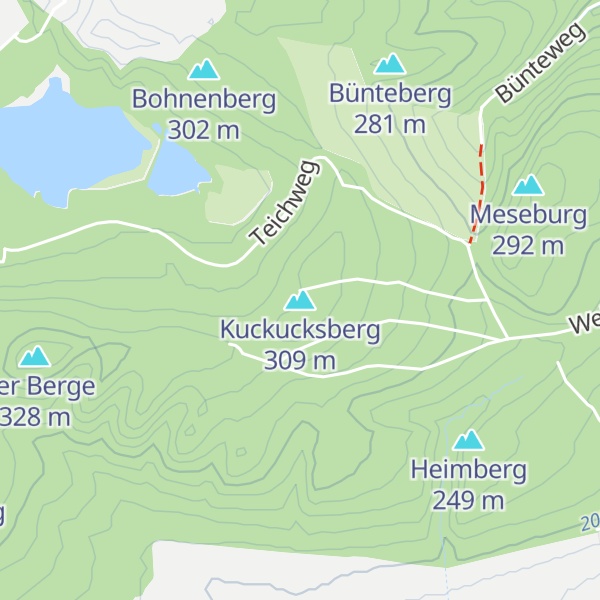 Map of Kuckucksberg