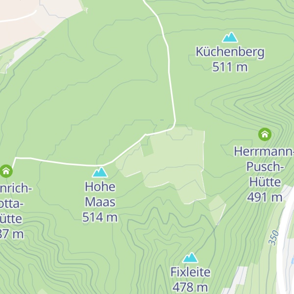Map of Bakuninhütte