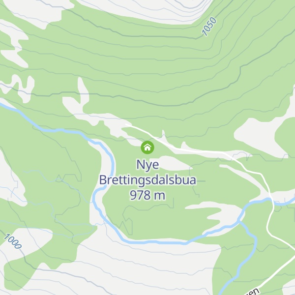 Map of Nye Brettingsdalsbua