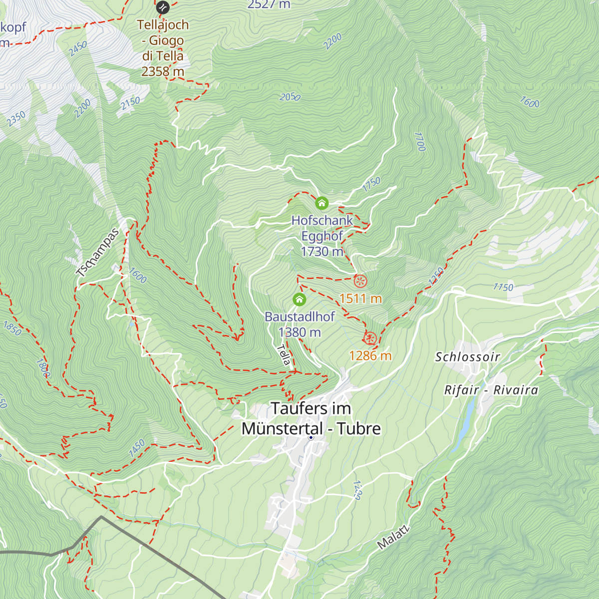 Baustadlhof map