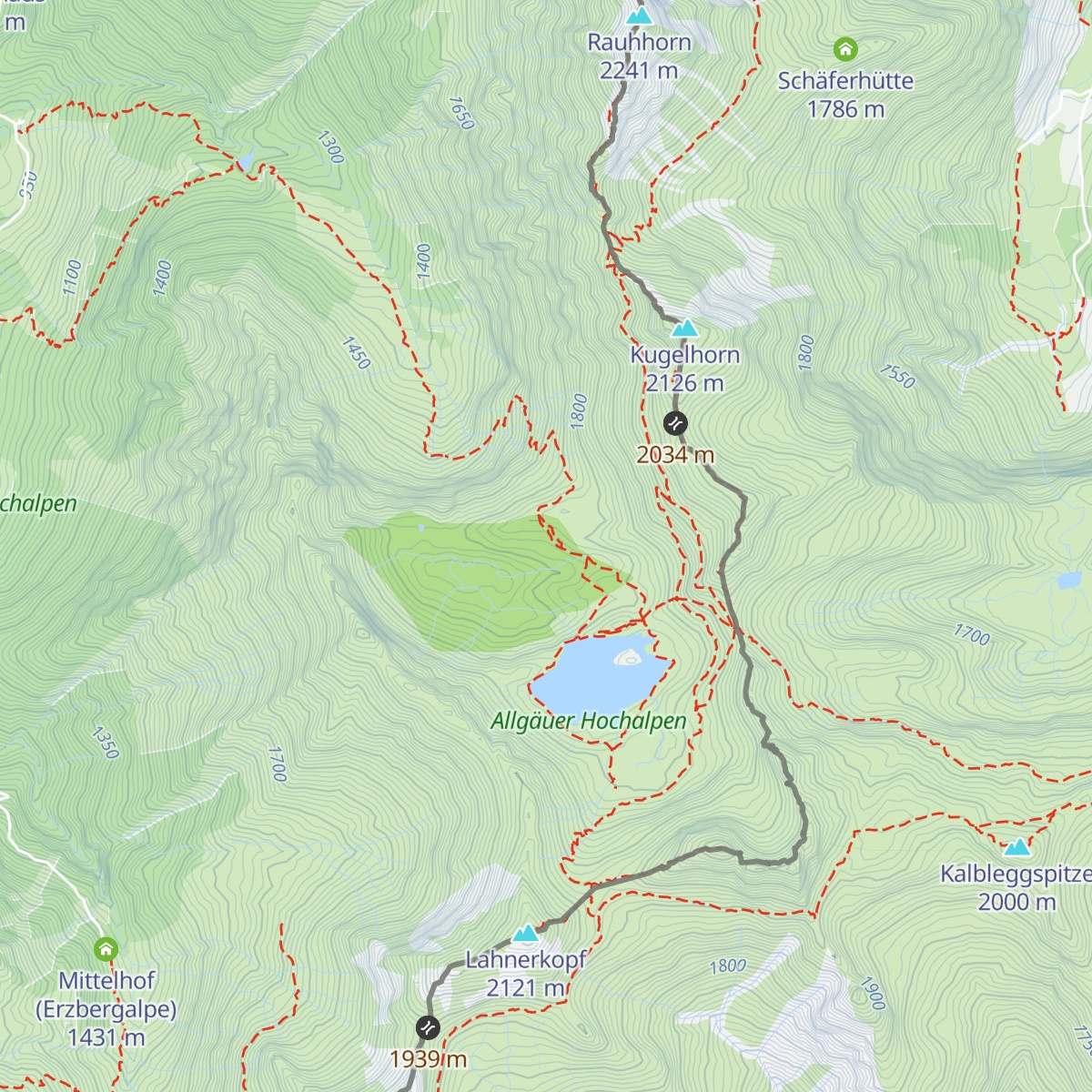 Hof der Schreckenalpe (Neubau) map
