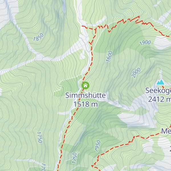 Map of Simmshütte