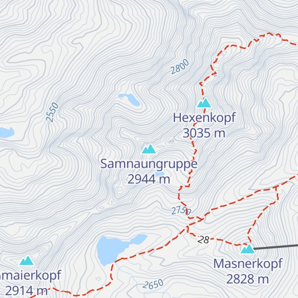 Map of Samnaungruppe