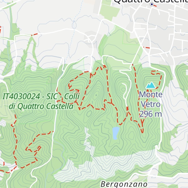 Map of Monte Lucio