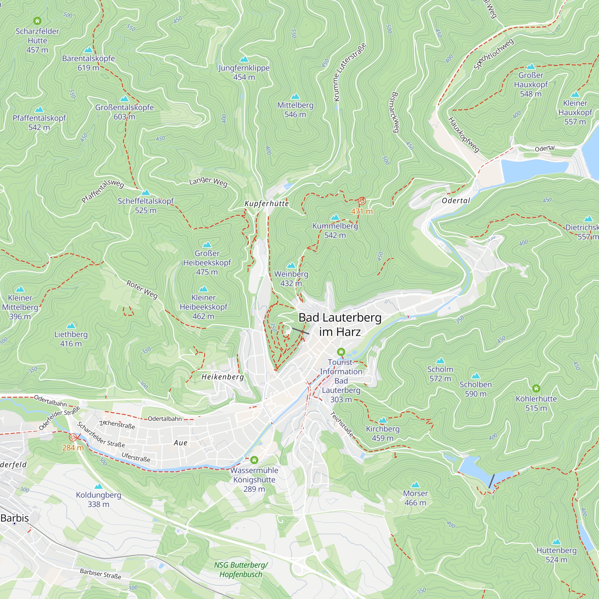 Naturfreundehaus Weinberghütte map