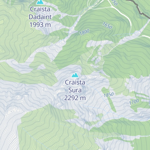 Map of Craista Sura