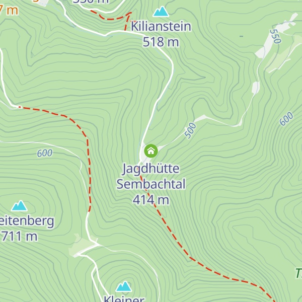 Map of Jagdhütte Sembachtal