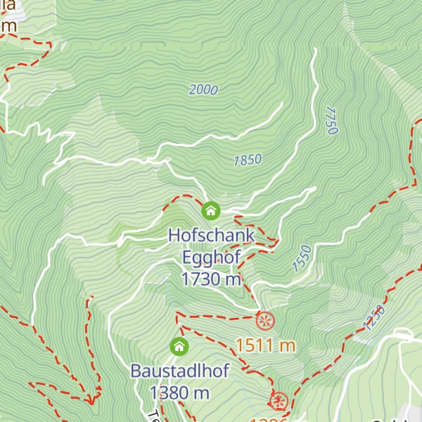 Map of Hofschank Egghof