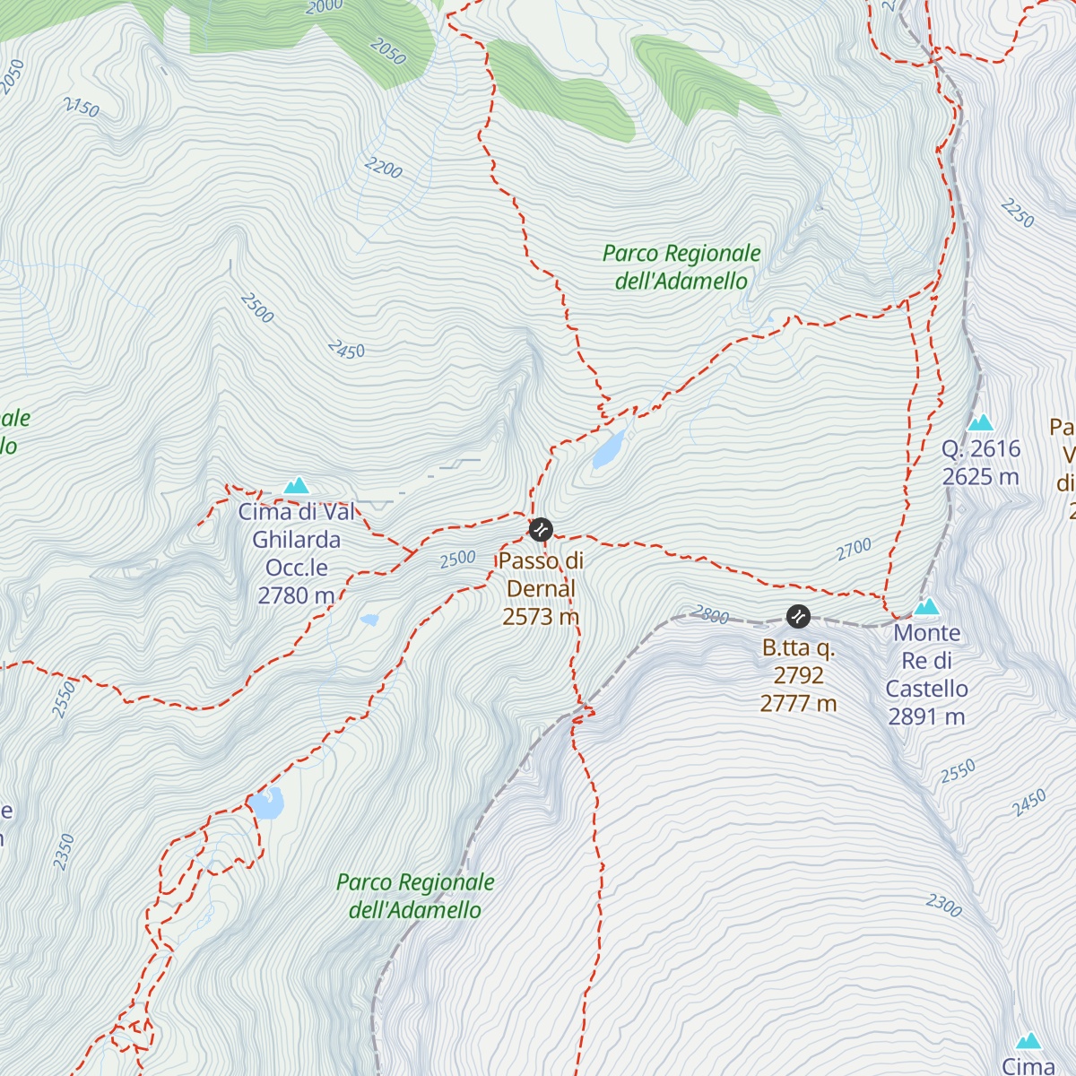 Rifugio Maria e Franco Lomini map