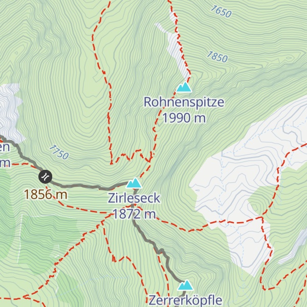 Map of Schutzhütte Bergwacht Tirol