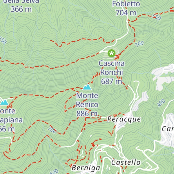 Map of Monte Renico