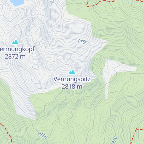 Map of Vernungspitz