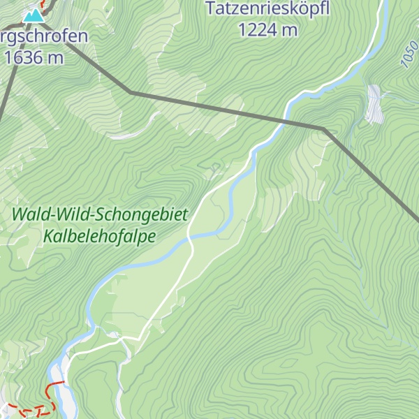 Map of Kalbelehof Alpe